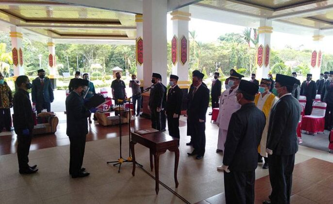 Bupati Katingan Lantik Pejabat Ini Rinciannya Beritakalteng